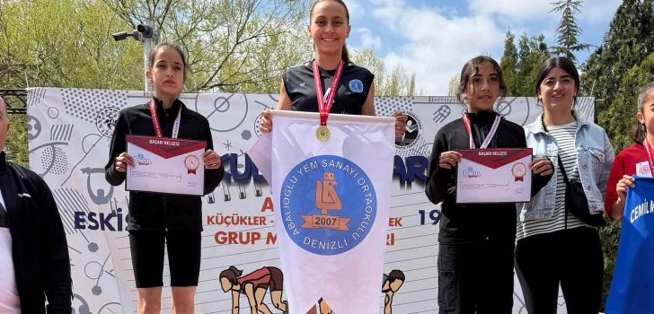 DENİZLİLİ ATLETLER TÜRKİYE ŞAMPİYONASI’NDA