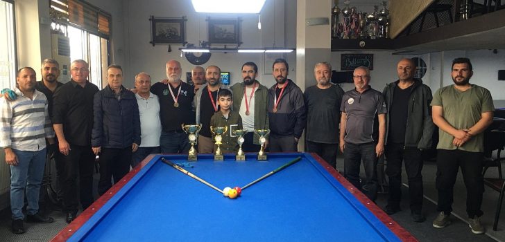 BİLARDO ŞAMPİYONLARI BELLİ OLDU