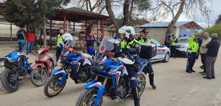 MOTOSİKLET SÜRÜCÜLERİNE SIKI DENETİM