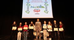 YARIŞMADA GENÇ YETENEKLER ÖDÜLLERİNİ ALDI
