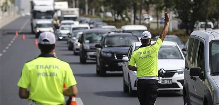 DENİZLİ’DE 218 BİN ARAÇ KONTROL EDİLDİ