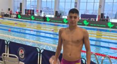 YÜZME’DE İBRAHİM BURHAN BAŞARILARA DOYMUYOR