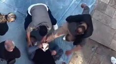 SİLAHLA VURDUĞU YARALIYA YERDE YATARKEN TEKME ATTI!