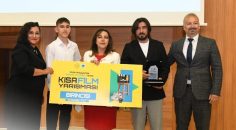 KISA FİLM YARIŞMASINDA BİRİNCİ OLDULAR