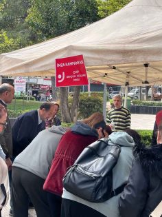 CHP, İMAMOĞLU İÇİN İMZA KAMPANYASI BAŞLATTI