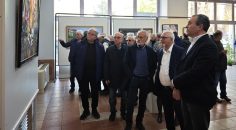 İLHAN KENDİR’İN YAĞLIBOYA TABLOLARI SANATSEVERLERLE BULUŞTU