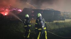 OSB’DEKİ TESİSTE YANGIN