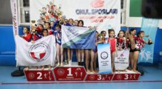 MİNİK CİMNASTİKÇİLER ÖDÜLLERİNİ ALDI