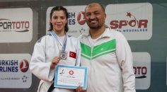 DENİZLİLİ MİLLİ JUDOCU AYŞENAZ AVRUPA ŞAMPİYONASI’NDA