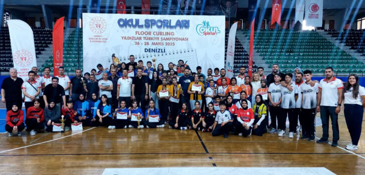 FLOOR CURLİNG TÜRKİYE ŞAMPİYONASI HEYECANI DENİZLİ’DE YAŞANDI
