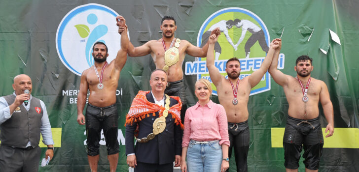 MERKEZEFENDİ’DE BAŞPEHLİVAN MUSTAFA TAŞ OLDU