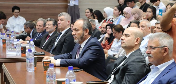 REKTÖR GÜNGÖR ÖZBEKİSTAN’DA PAÜ’YÜ TEMSİL ETTİ