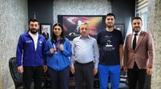 BAŞARILI BOKSÖRDEN ERDOĞAN’A ZİYARET