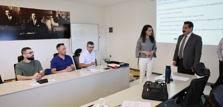 PAMUKKALE BELEDİYESİ ÇALIŞANLARINA İLKYARDIM EĞİTİMİ DÜZENLENDİ