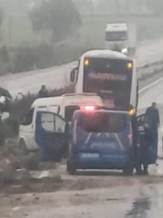 BULDAN’DAKİ KAZA UCUZ ATLATILDI