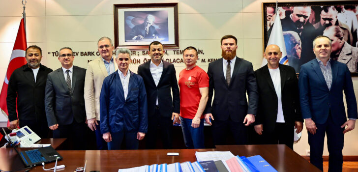 KIZIL ORDU KOROSU’NDAN BAŞKAN ÇAVUŞOĞLU’NA ZİYARET