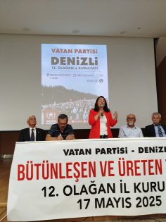 VATAN PARTİSİ’NDE ÇOBANOĞLU GÜVEN TAZELEDİ