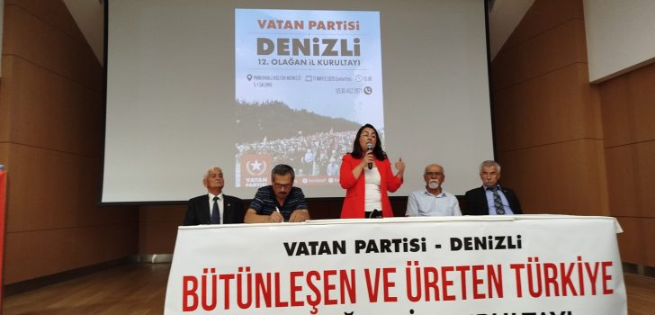 VATAN PARTİSİ’NDE ÇOBANOĞLU GÜVEN TAZELEDİ