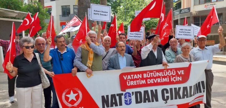 NATO TATBİKATINA BÜYÜK TEPKİ