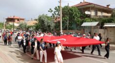 22 KİLOMETRELİK YOLU 25. KEZ YÜRÜDÜLER