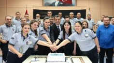 GÜVENLİK PERSONELİNE SÜRPRİZ KUTLAMA