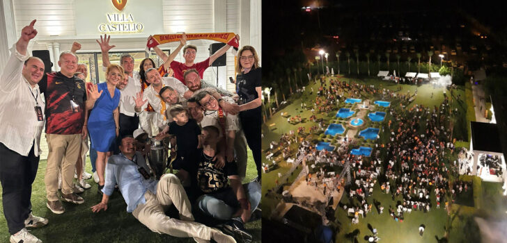 GALATASARAY KUTLAMASINA YAĞMUR ENGEL OLAMADI