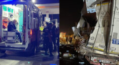 DENİZLİ OTOBÜSÜ TIRA ÇARPTI: 12 YARALI