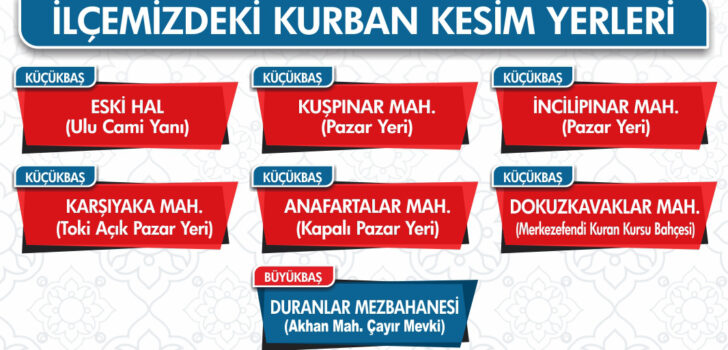 PAMUKKALE BELEDİYESİ KURBAN BAYRAMI HAZIRLIKLARINI TAMAMLADI