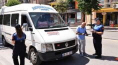 BÜYÜKŞEHİR’DEN ŞEHİR İÇİ MİNİBÜS VE TAKSİ DENETİMİ