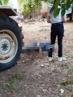 TRAKTÖRÜN ALTINDA KALARAK CAN VERDİ