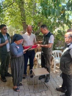 MÜDÜR KÖLE’DEN ŞEHİT AİLELERİNE ZİYARET