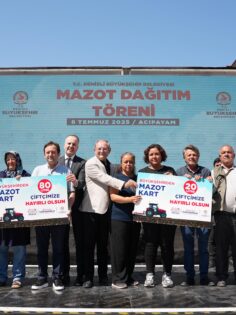BÜYÜKŞEHİR’İN MAZOT DESTEĞİ HIZLA DEVAM EDİYOR