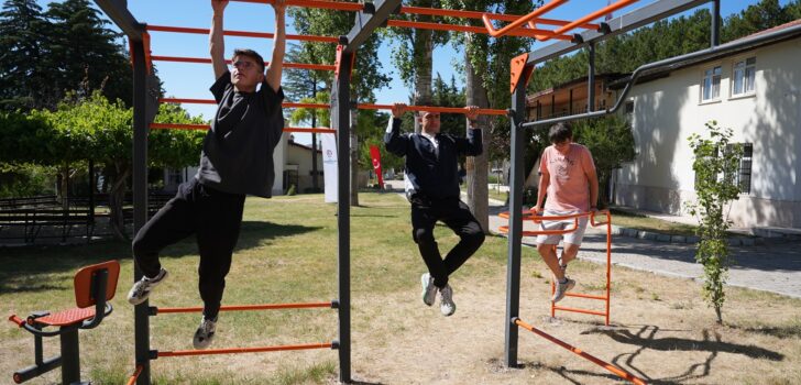 GENÇLİK KAMPININ İLK ETABI TAMAMLANDI