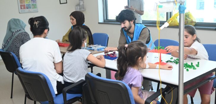 HASTANEDE TEDAVİ GÖREN ÇOCUKLARA MORAL ETKİNLİĞİ