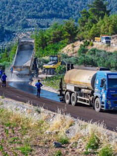 İNCEĞİZ KANYONU YOLUNA BÜYÜKŞEHİR DOKUNUŞU