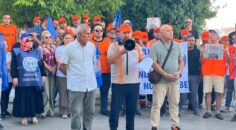 KAMU İŞÇİLERİNİN EYLEMİ SÜRÜYOR