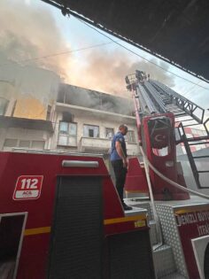 KALEİÇİ’NDE BİR YANGIN DAHA