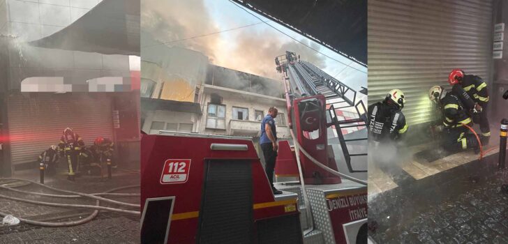 KALEİÇİ’NDE BİR YANGIN DAHA