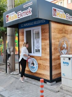 PAMUKKALE’DE HALK EKMEK BÜFELERİ 16 NOKTAYA ULAŞTI