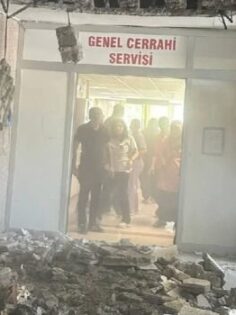 HASTANEDE DÖKÜLEN MALZEME SIVA ÇIKTI