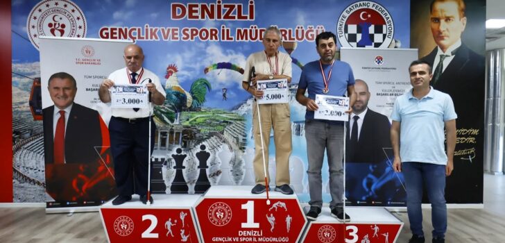GÖRME ENGELLİLER TÜRKİYE SATRANÇ ŞAMPİYONASI SONA ERDİ