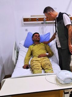 ORMAN İŞÇİSİ TEDBİR AMAÇLI HASTANEYE KALDIRILDI