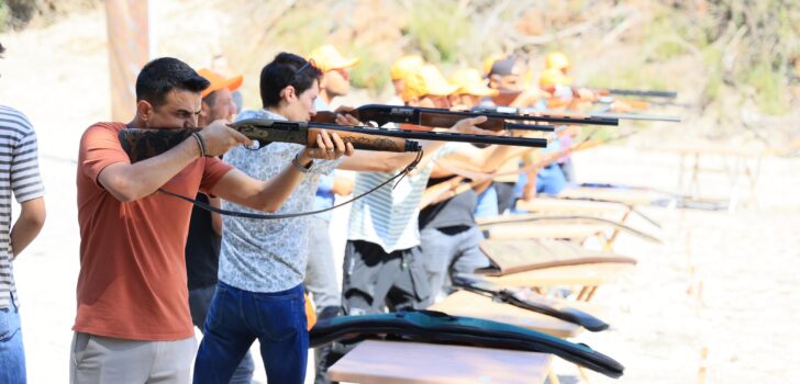 ÇAMELİ’DE TRAP ATIŞLARI YARIŞMASI FESTİVALE RENK KATTI