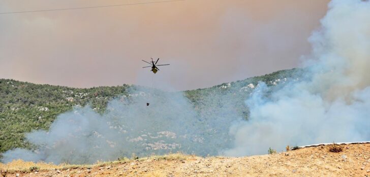 CANKURTARAN’DAKİ YANGIN KONTROL ALTINDA