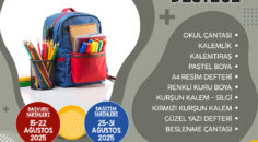 BÜYÜKŞEHİR’DEN MİNİK YÜREKLERİN EĞİTİM YOLCULUĞUNA DESTEK