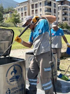 PAMUKKALE’DE KÖTÜ KOKUYA KARŞI ETKİN MÜCADELE