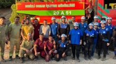 PAÜ ARAMA KURTARMA EKİBİ HONAZ DAĞI YANGININA DESTEK VERDİ