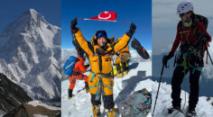 DENİZLİLİ DAĞCI DÜNYANIN ZİRVESİNE TIRMANDI