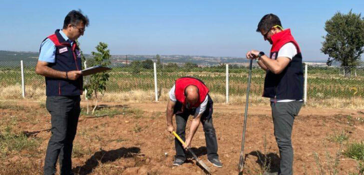 DENİZLİ’DE TOPRAK KORUNUYOR