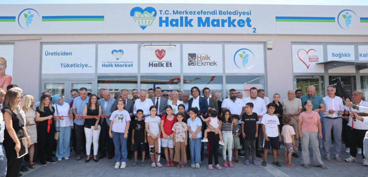 MERKEZEFENDİ BELEDİYESİ HALK MARKET’İN 2. ŞUBESİ HİZMETE AÇILDI